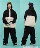 セットアイテム対象  DC ディーシー スノーボード ウェア ジャケット ユニセックス アノラック 24 DC SNOW ANORAK ムラサキスポーツ 24-25モデル LX F28(WHT-S)