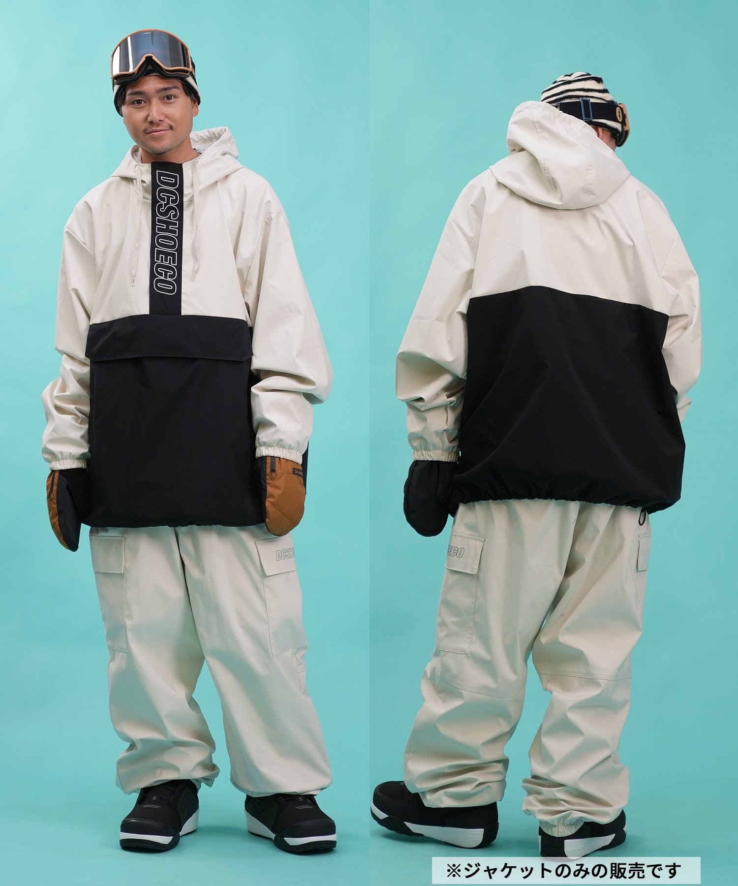 スノーウェア ディーシー DC SHOE メンズ レディース ジャケット SNOW ANORAK アノラック スノーボードウェア DJK243932  2024-2025冬新作 25%off