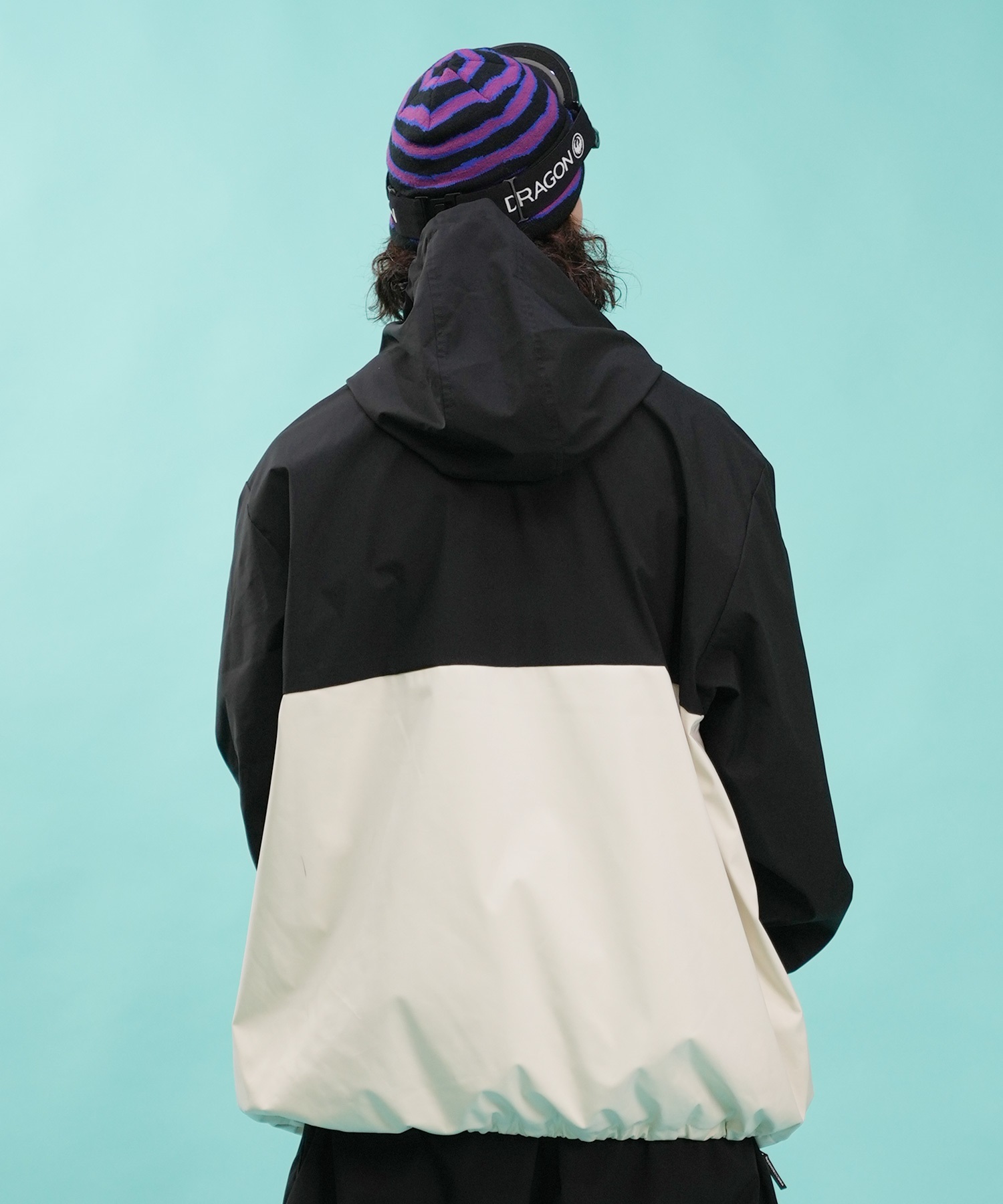 セットアイテム対象  DC ディーシー スノーボード ウェア ジャケット ユニセックス アノラック 24 DC SNOW ANORAK ムラサキスポーツ 24-25モデル LX F28(WHT-S)