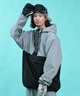 セットアイテム対象  DC ディーシー スノーボード ウェア ジャケット ユニセックス アノラック 24 DC SNOW ANORAK ムラサキスポーツ 24-25モデル LX F28(WHT-S)