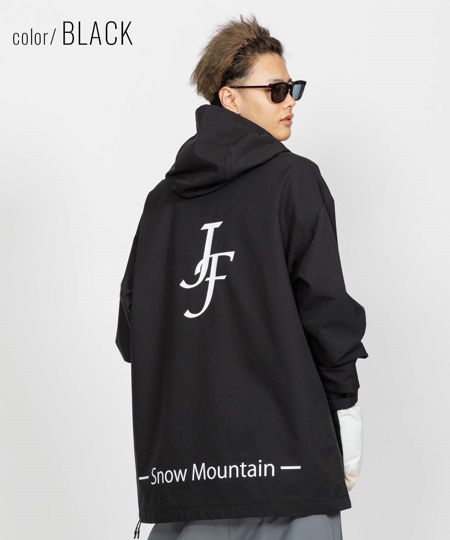 【早期購入/店頭受取対象外】JACK FROST ジャックフロスト スノーボード ウェア ジャケット ユニセックス WIDE PULLOVER ムラサキスポーツ 24-25モデル LX D25(KHAKI-S)