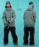 QUIKSILVER クイックシルバー ユニセックス スノーボード ウェア ジャケット ゴアテックス MISSION GORE-TEX 24-25モデル LX D12(KVJ0-M)