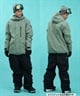 セットアイテム対象  QUIKSILVER クイックシルバー スノーボード ウェア ジャケット ユニセックス MISSION SOLID JK ムラサキスポーツ 24-25モデル LX H1(KVJ0-S)