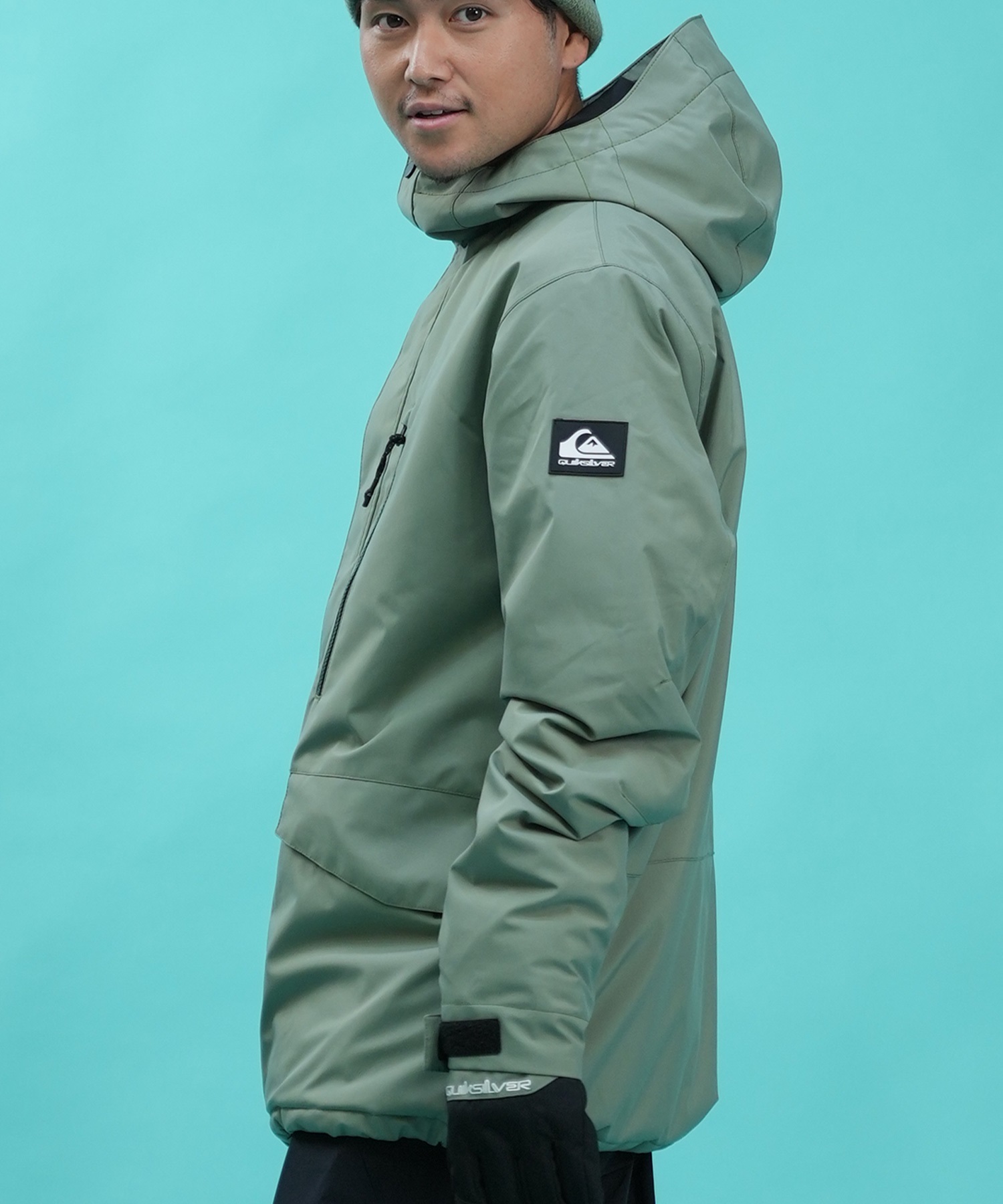 セットアイテム対象  QUIKSILVER クイックシルバー スノーボード ウェア ジャケット ユニセックス MISSION SOLID JK ムラサキスポーツ 24-25モデル LX H1(KVJ0-S)