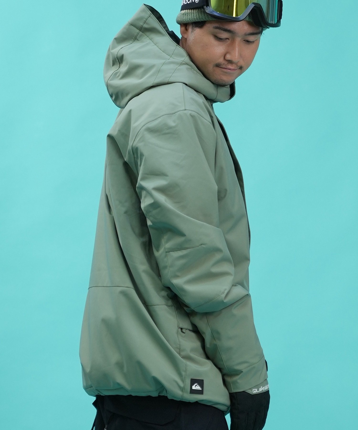 セットアイテム対象  QUIKSILVER クイックシルバー スノーボード ウェア ジャケット ユニセックス MISSION SOLID JK ムラサキスポーツ 24-25モデル LX H1(KVJ0-S)