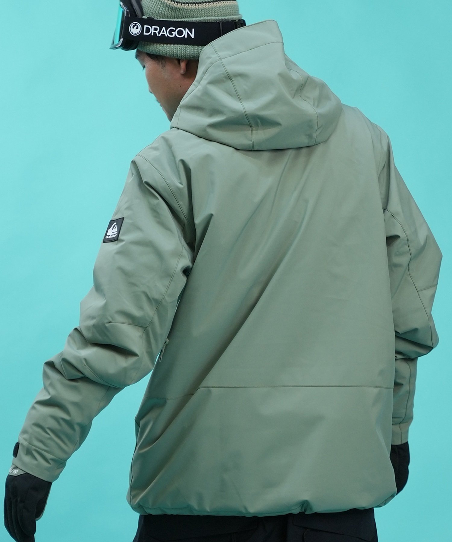 セットアイテム対象  QUIKSILVER クイックシルバー スノーボード ウェア ジャケット ユニセックス MISSION SOLID JK ムラサキスポーツ 24-25モデル LX H1(KVJ0-S)