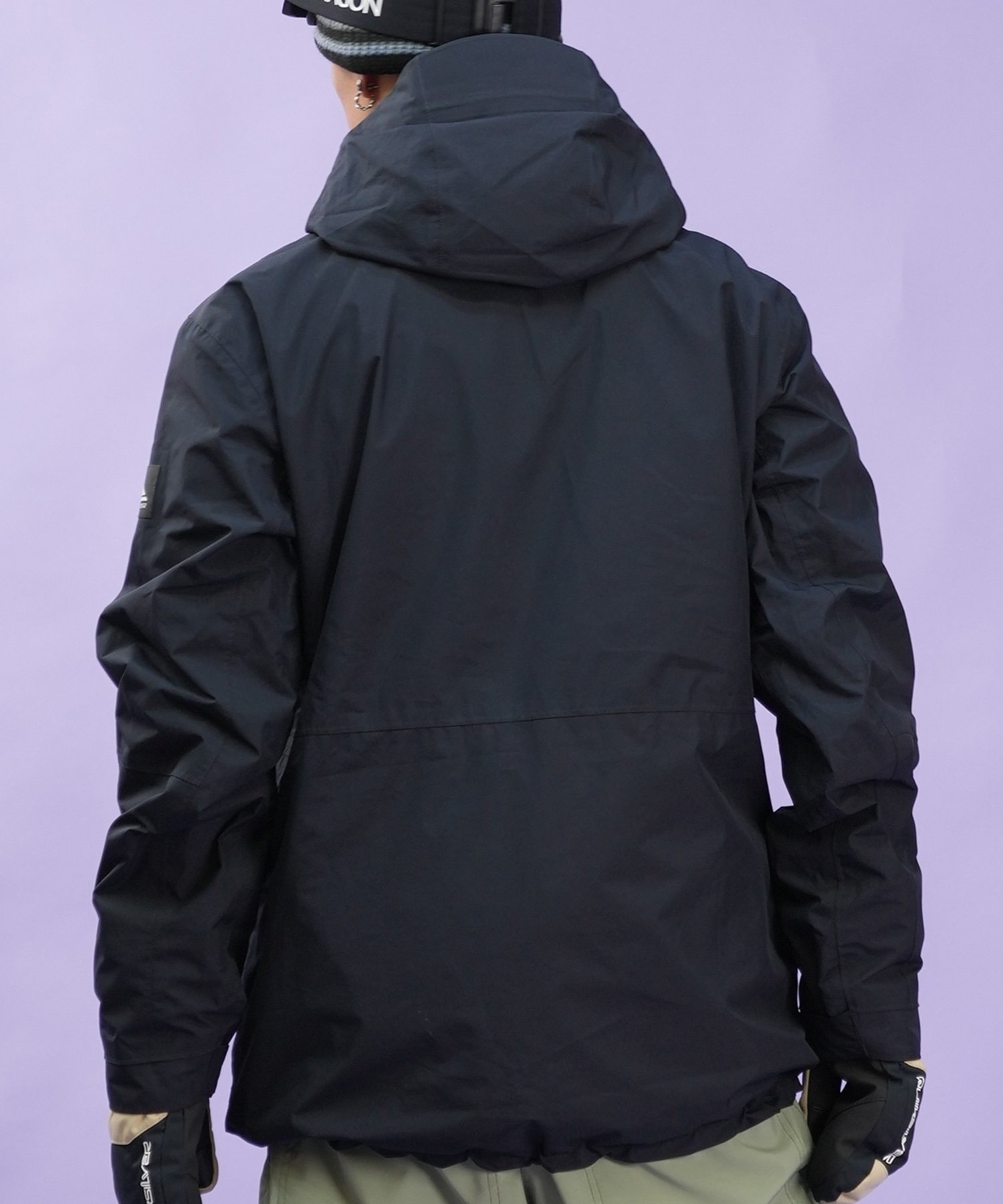 セットアイテム対象  QUIKSILVER クイックシルバー スノーボード ウェア ジャケット ユニセックス MISSION SOLID JK ムラサキスポーツ 24-25モデル LX H1(KVJ0-S)
