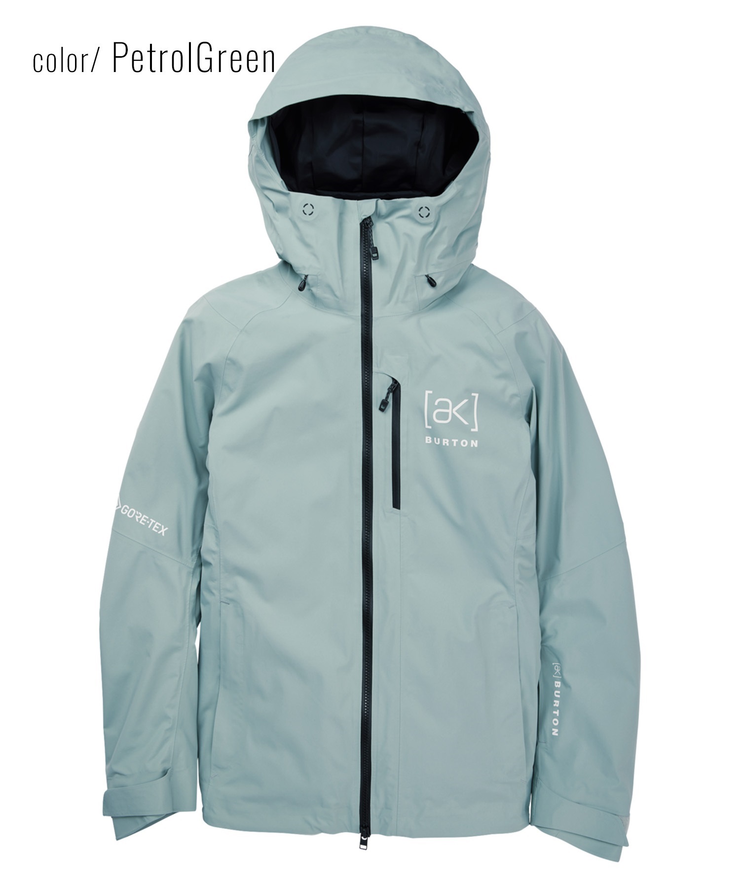 スノーボード ウェア ジャケット レディース BURTON AK バートン UPSHIT GORE-TEX 2L 23-24モデル KK C19(PetrolGreen-S)