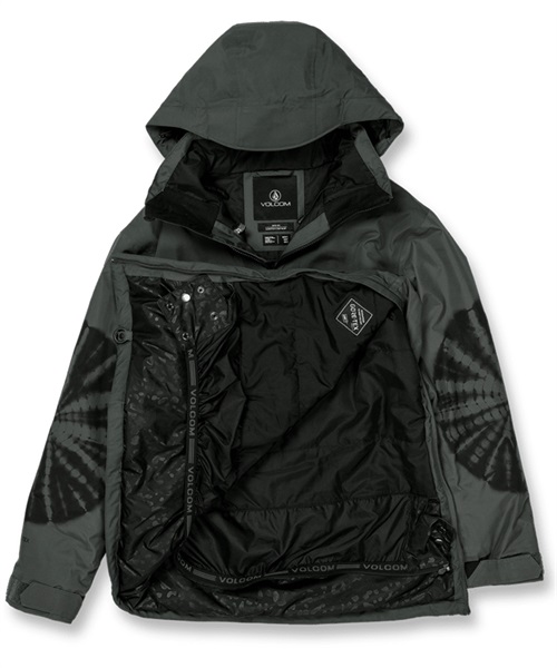 VOLCOM ボルコム スノーボード ウェア ジャケット レディース FERN INS GORE PULLOVER H0452403 23-24モデル KK H26(BLK-S)