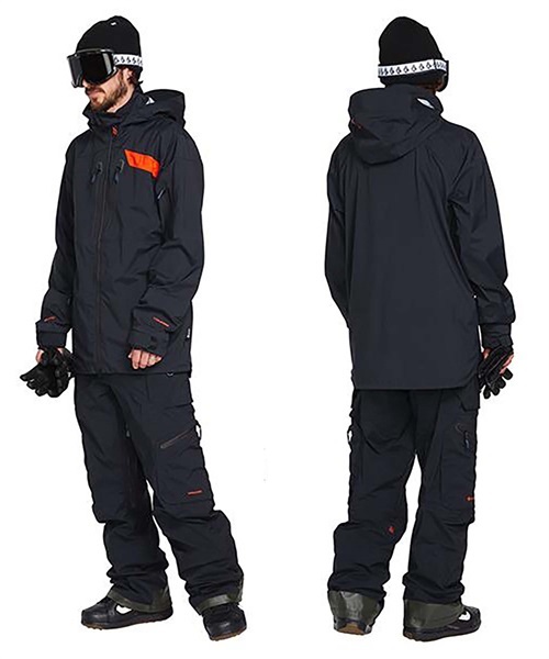 スノーボード ウェア パンツ VOLCOM ボルコム GUCH-STRETCH-GORE 22-23モデル ムラサキスポーツ JJ I15(BLK-S)