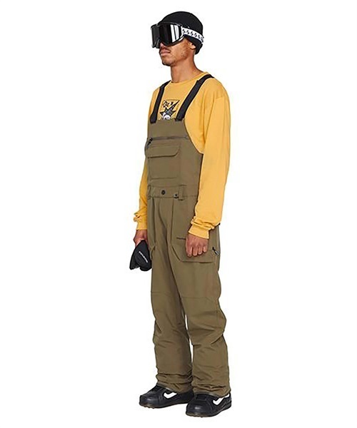 スノーボード ウェア パンツ VOLCOM ボルコム ROAN-BIB-OVERALL 22-23モデル ムラサキスポーツ JJ I15(DTK-XS)