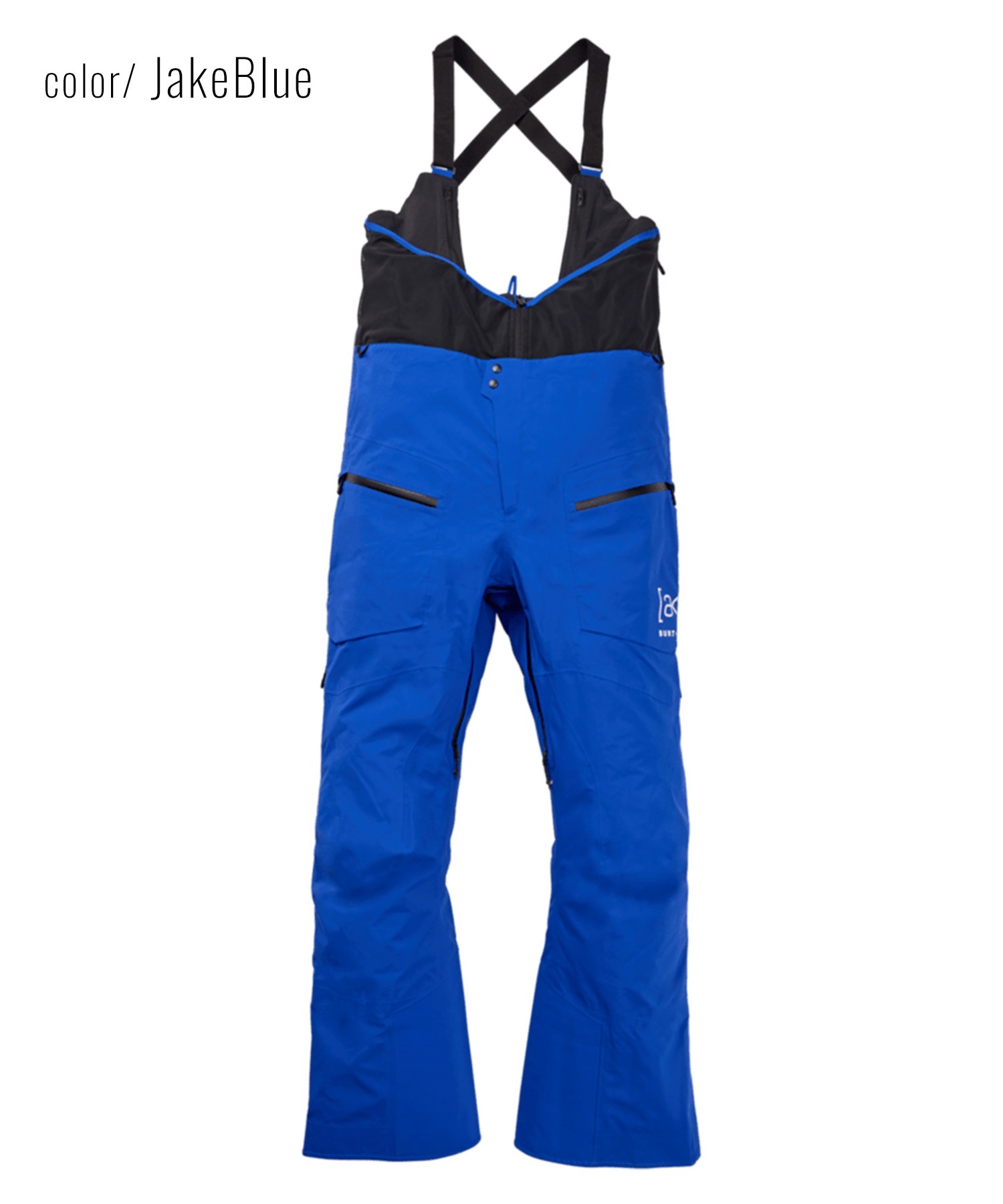 スノーボード ウェア パンツ ユニセックス BURTON バートン AK TUSK GORE-TEX PRO 3L HI-TOP BIB 23-24モデル KK B3(JakeBlue-S)