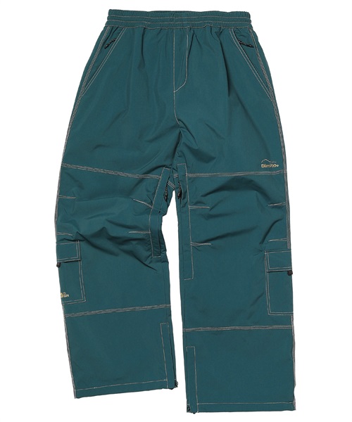 DIMITO ディミト スノーボード ウェア パンツ ユニセックス NHST23 WORKS WIDE PANTS 23-24モデル ムラサキスポーツ KK H12(DEEPGREEN-S)