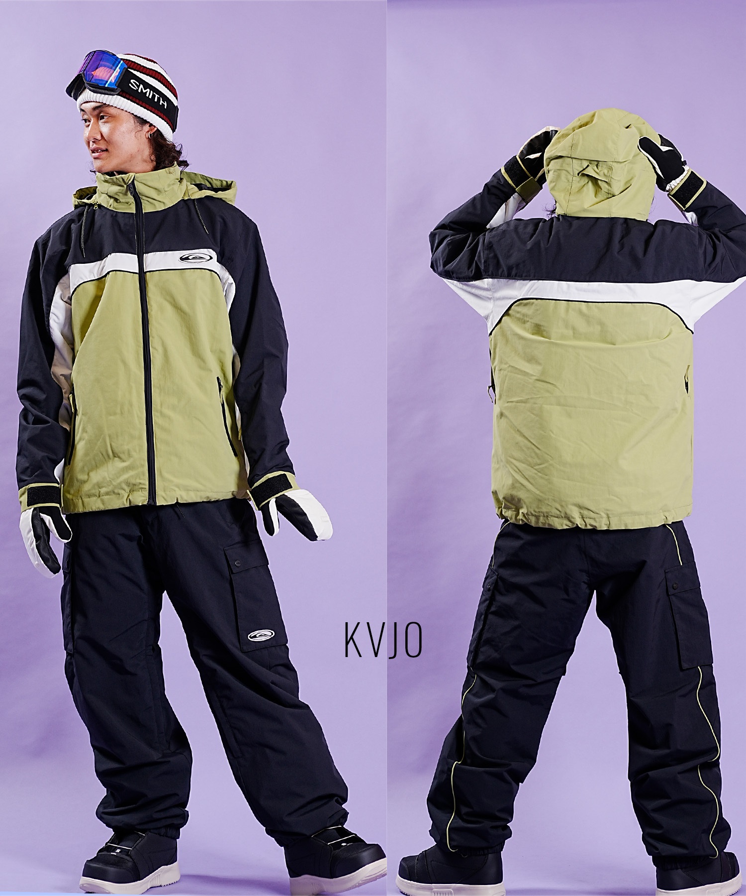 スノーボード ウェア パンツ ユニセックス QUIKSILVER クイックシルバー SNOW DOWN CARGO PT 23-24モデル KK C25(SZT0-S)