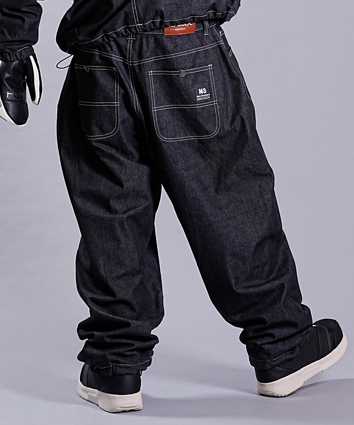 ブラック表記サイズREPUBLIC&CO リパブリック HYPE TRACKSUIT PANTS