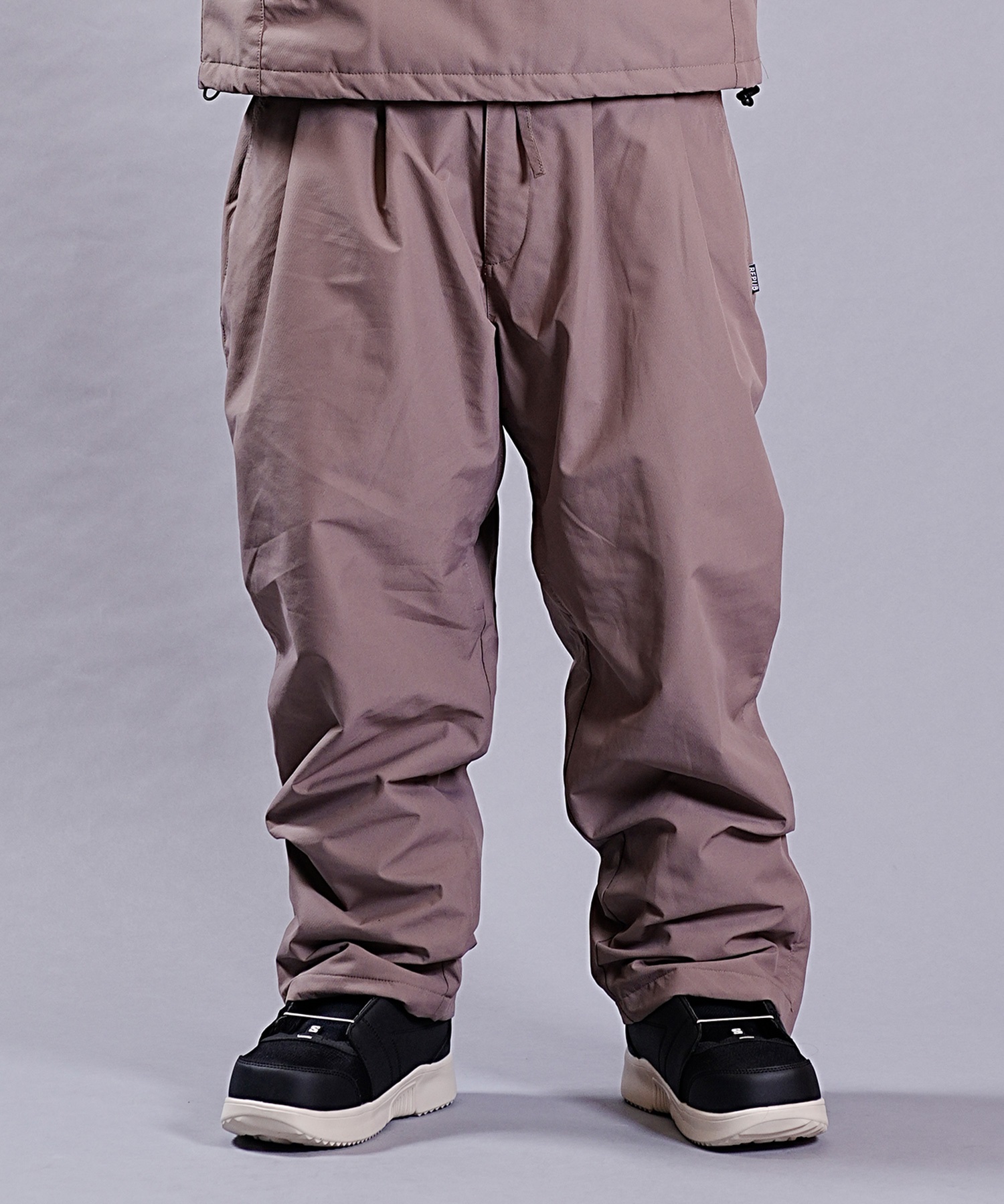 REPUBLIC リパブリック スノーボード ウェア パンツ ユニセックス WIDE EAZY PANTS 23-24モデル KK H5(Mocha-S)