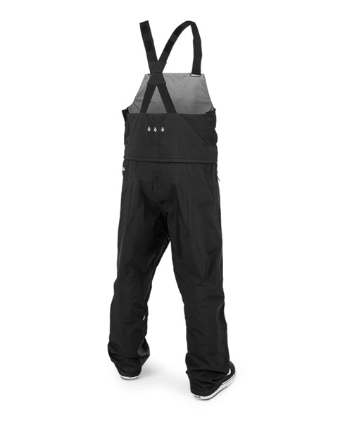 VOLCOM ボルコム スノーボード ウェア パンツ ユニセックス 3L GORE-TEX BIB OVERHAULER G1352400 23-24モデル KK H26(BLK-S)