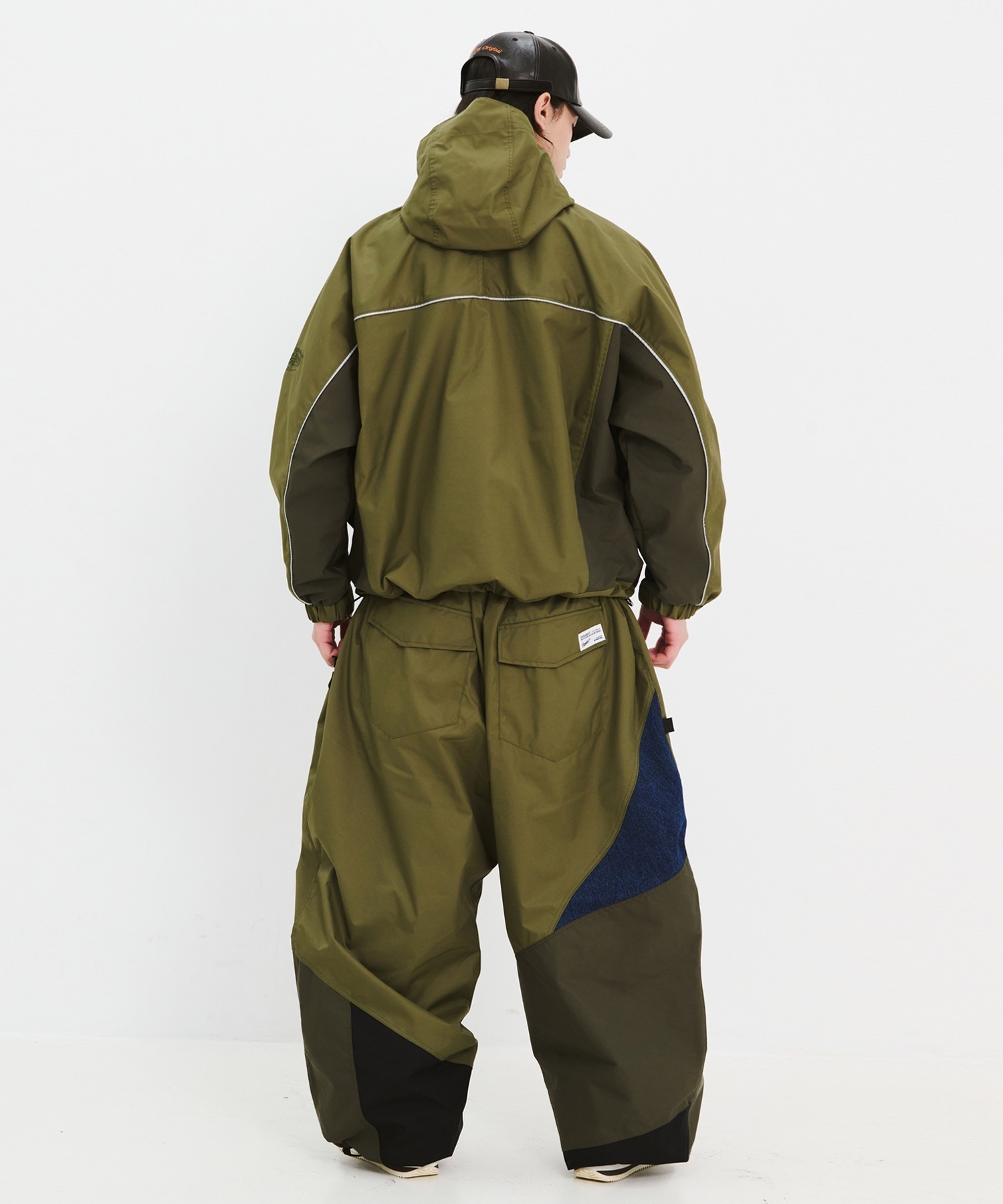 BSRABBIT ビーエスラビット UNUSUAL SUPER WIDE VENTILATION PANTS