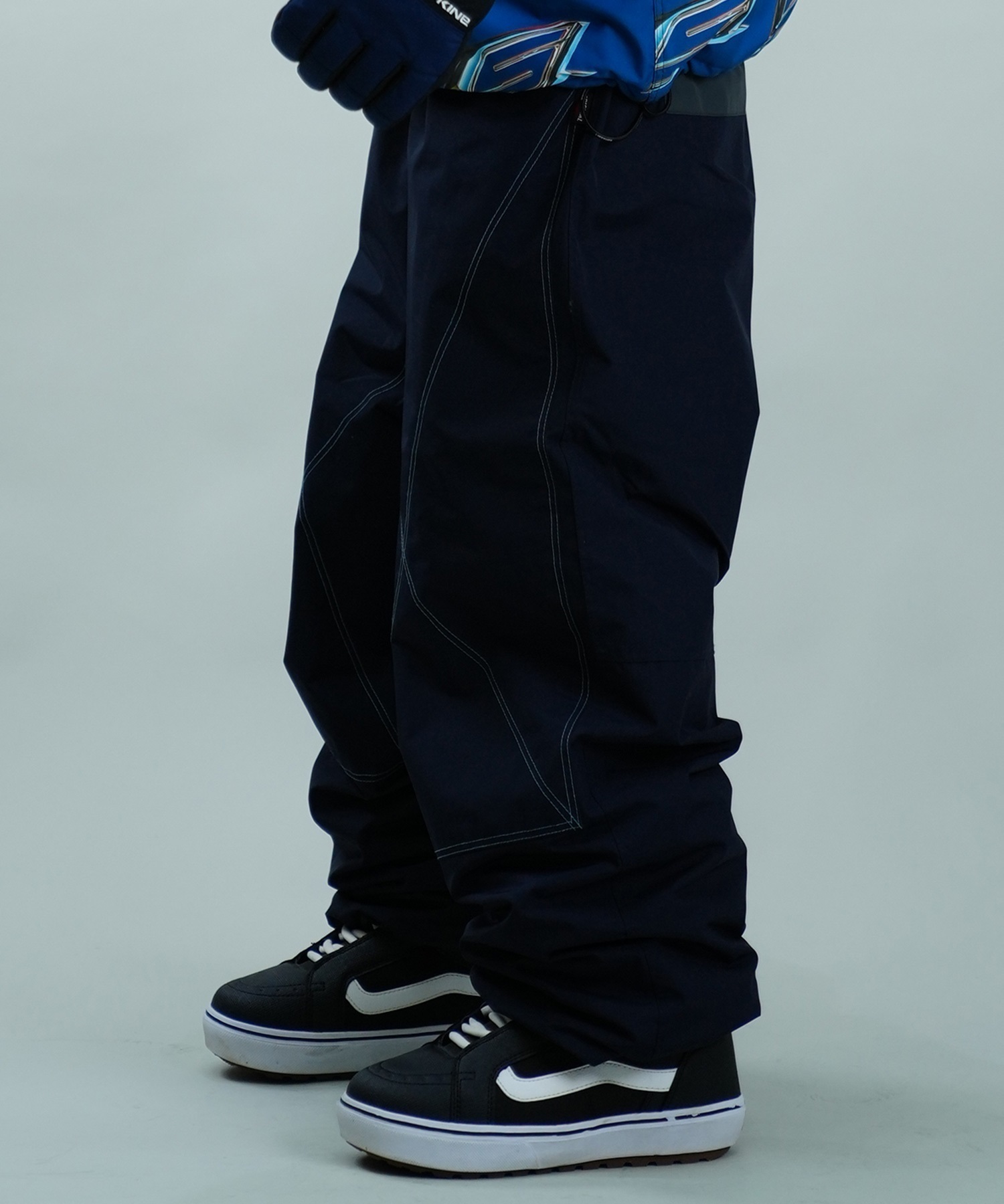 BSRABBIT ビーエスラビット STITCH BOX WIDE TRACK PANTS スノーボード