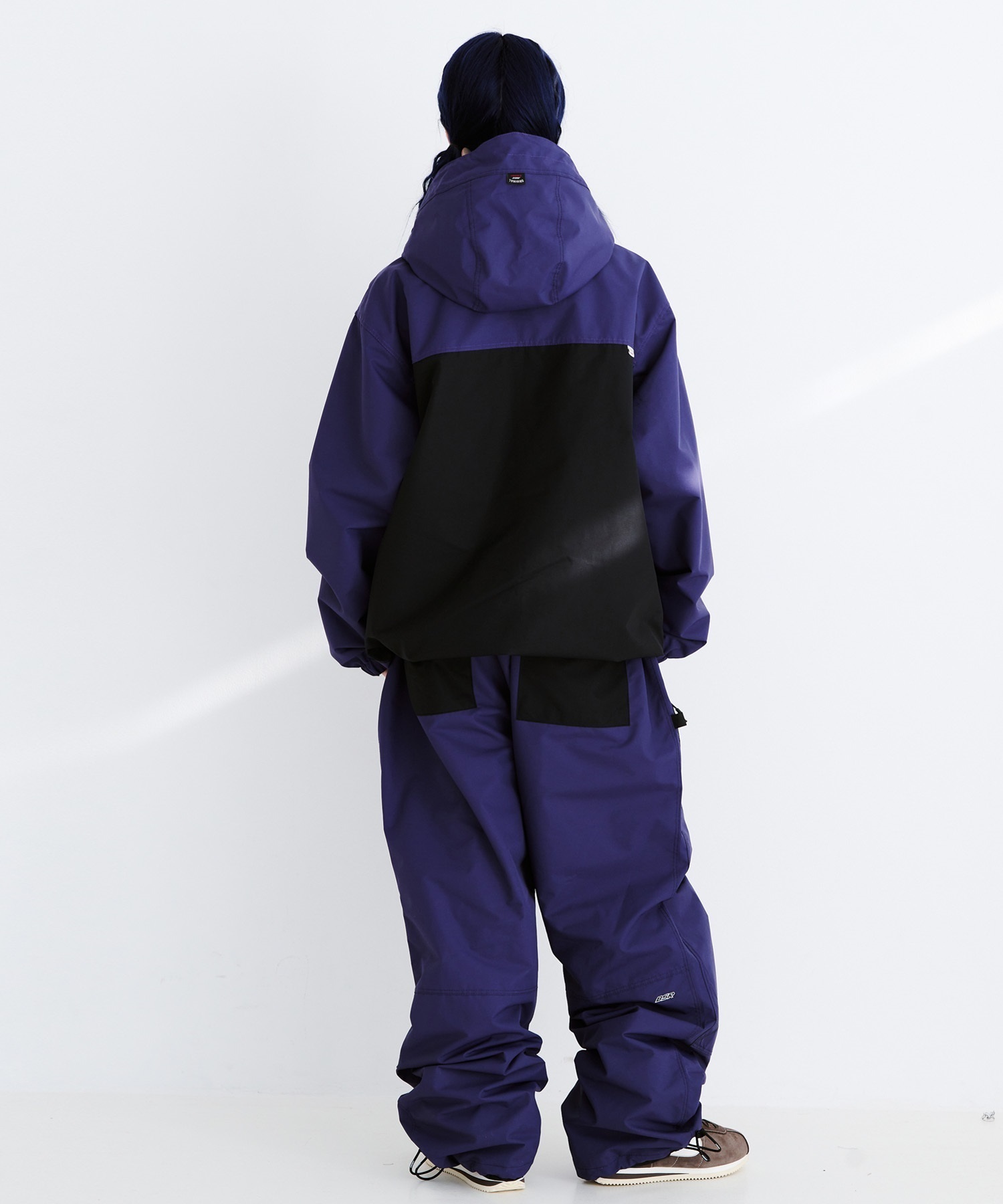 BSRABBIT ビーエスラビット STITCH BOX WIDE TRACK PANTS スノーボード