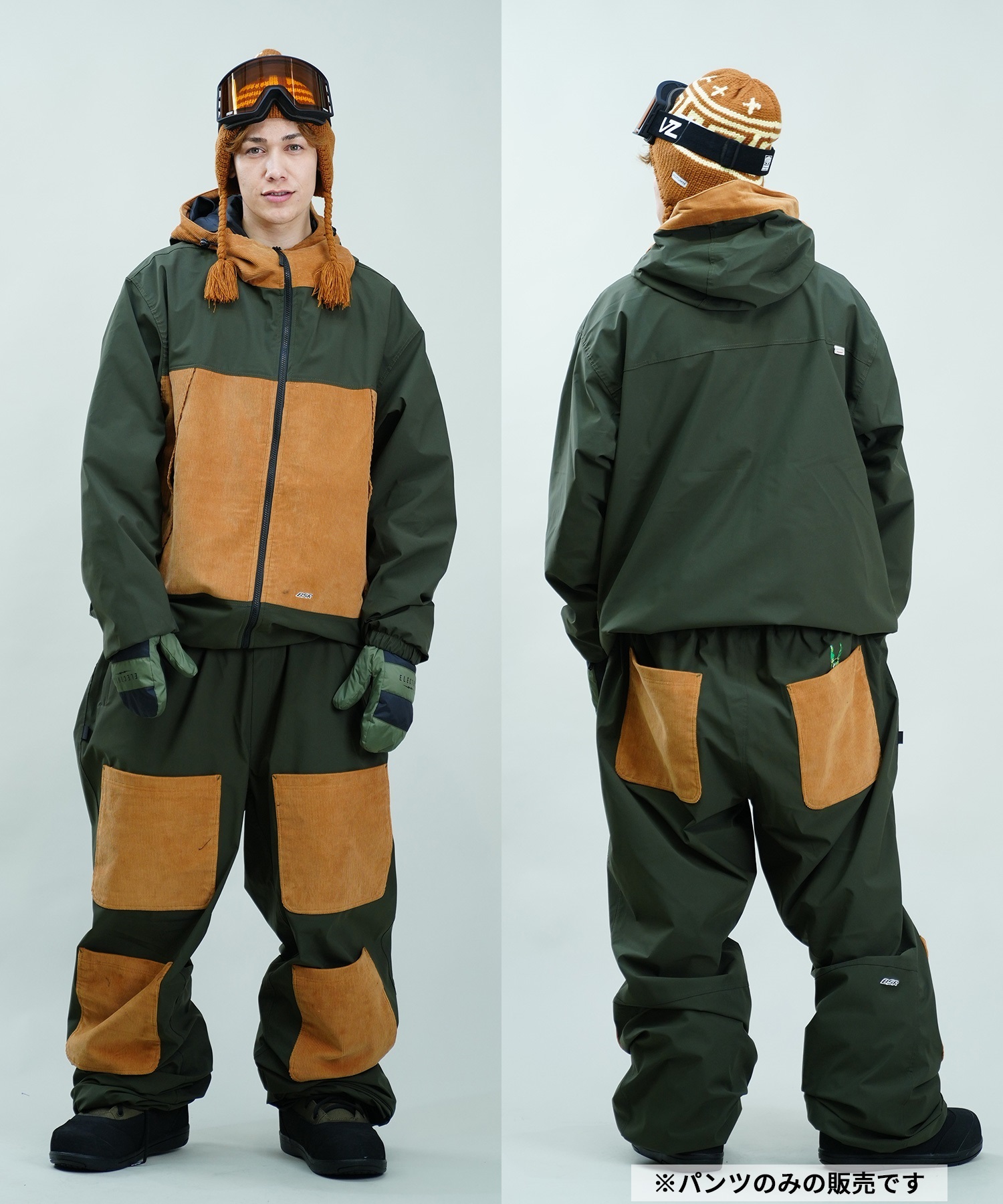 BSRABBIT ビーエスラビット OPEN 4 POCKET WIDE TRACK PANTS