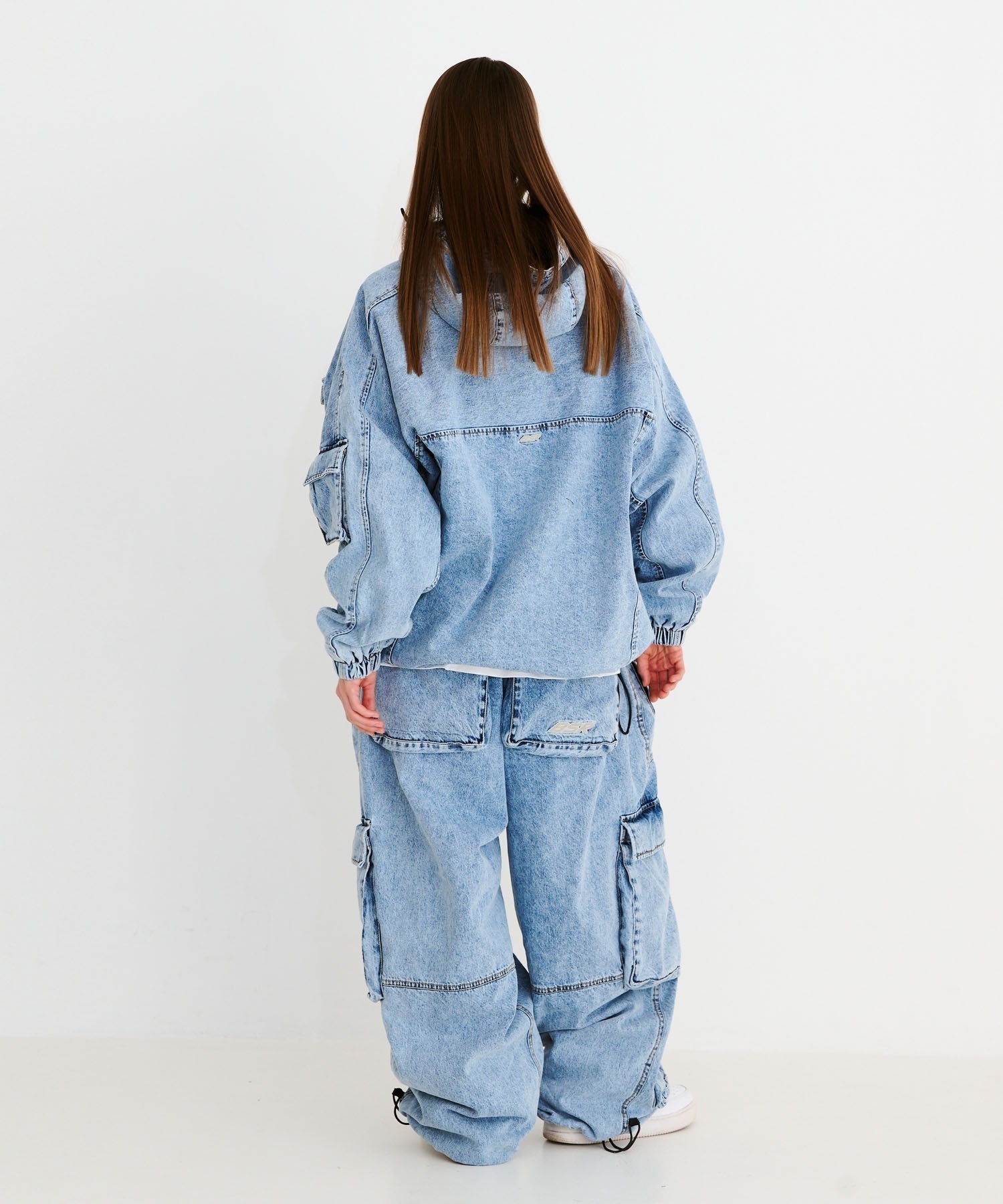BSRABBIT ビーエスラビット DSXBS SUPER WIDE POCKET WAX REAL DENIM