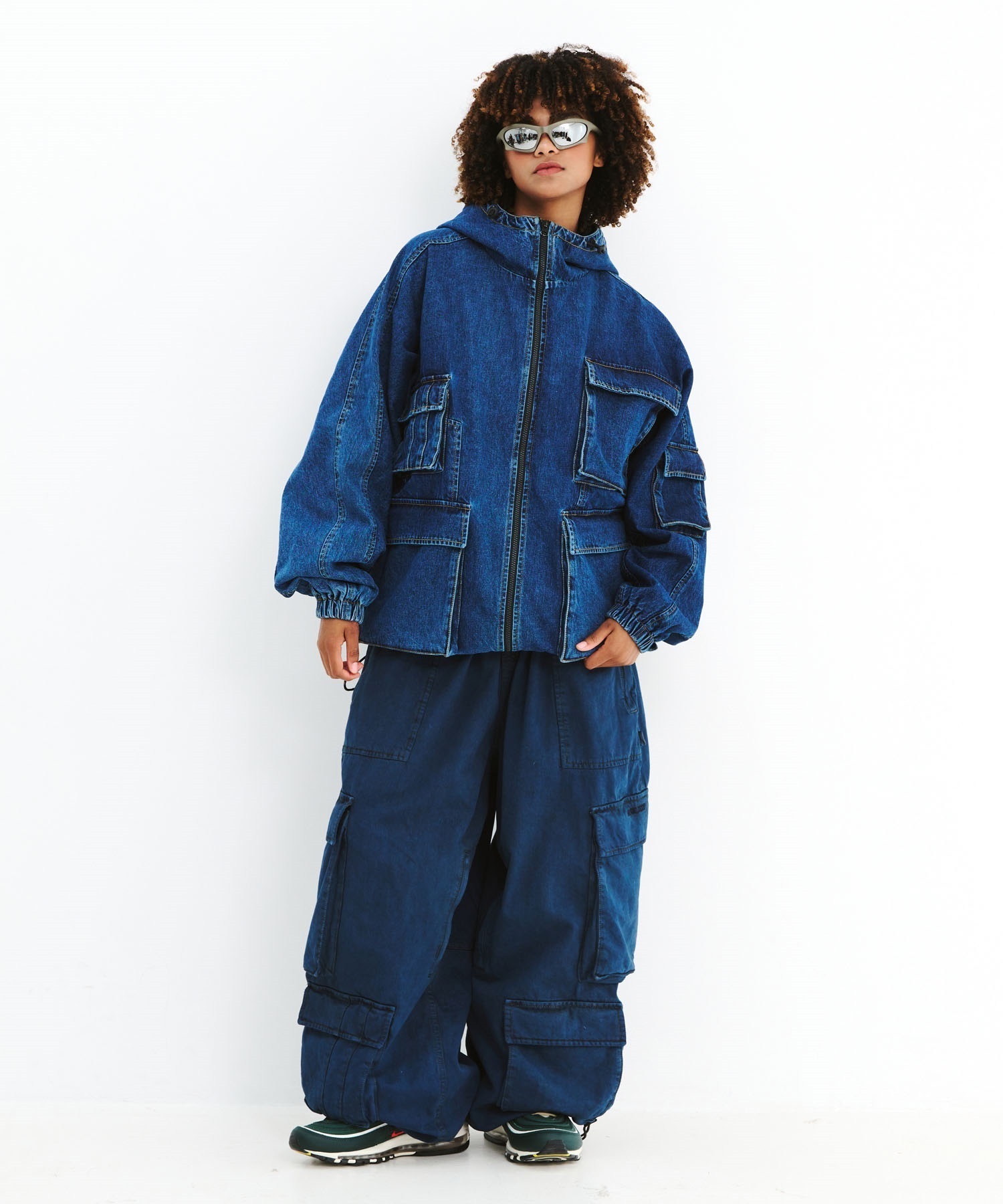 BSRABBIT ビーエスラビット DSXBS SUPER WIDE POCKET WAX REAL DENIM BSRABBIT ビーエスラビット DSXBS SUPER WIDE POCKET WAX REAL DENIM