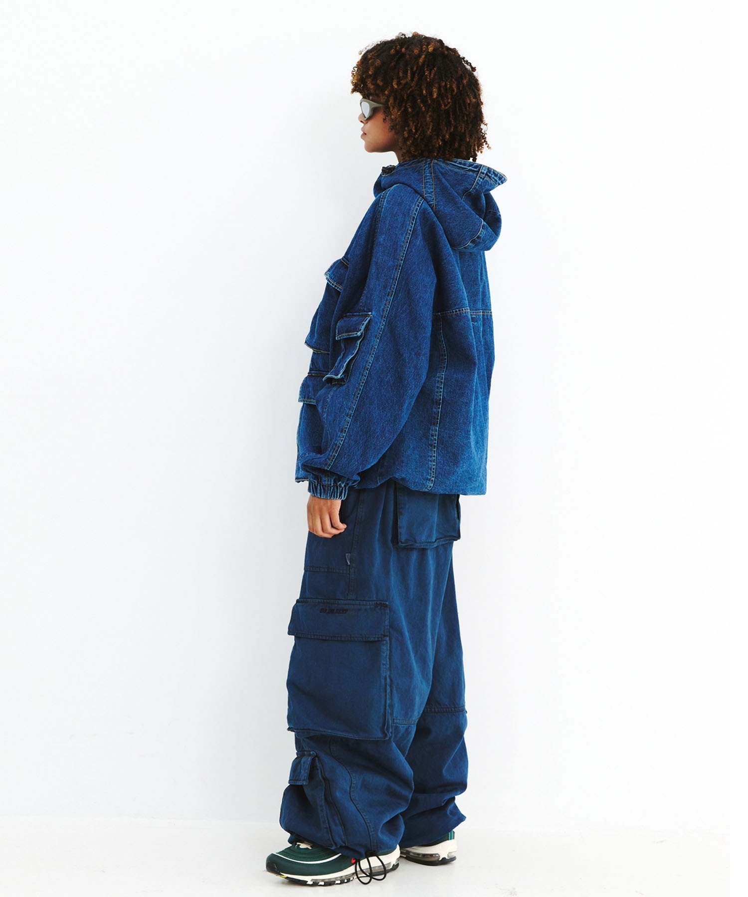 BSRABBIT ビーエスラビット DSXBS SUPER WIDE POCKET WAX REAL DENIM