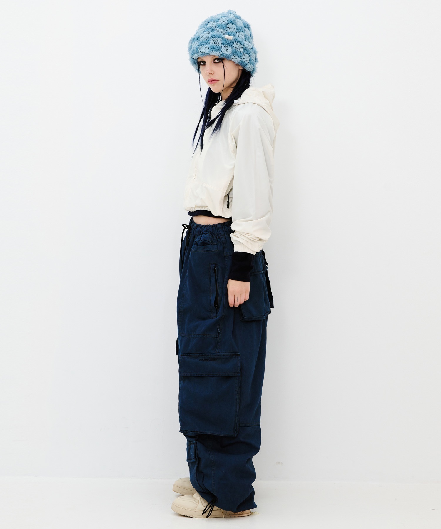 BSRABBIT ビーエスラビット DSXBS SUPER WIDE POCKET WAX REAL DENIM