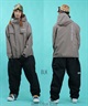 REPUBLIC リパブリック スノーボード ウェア パンツ ユニセックス PT WIDE PAINTER ムラサキスポーツ 24-25モデル LL E9(BLK-S)