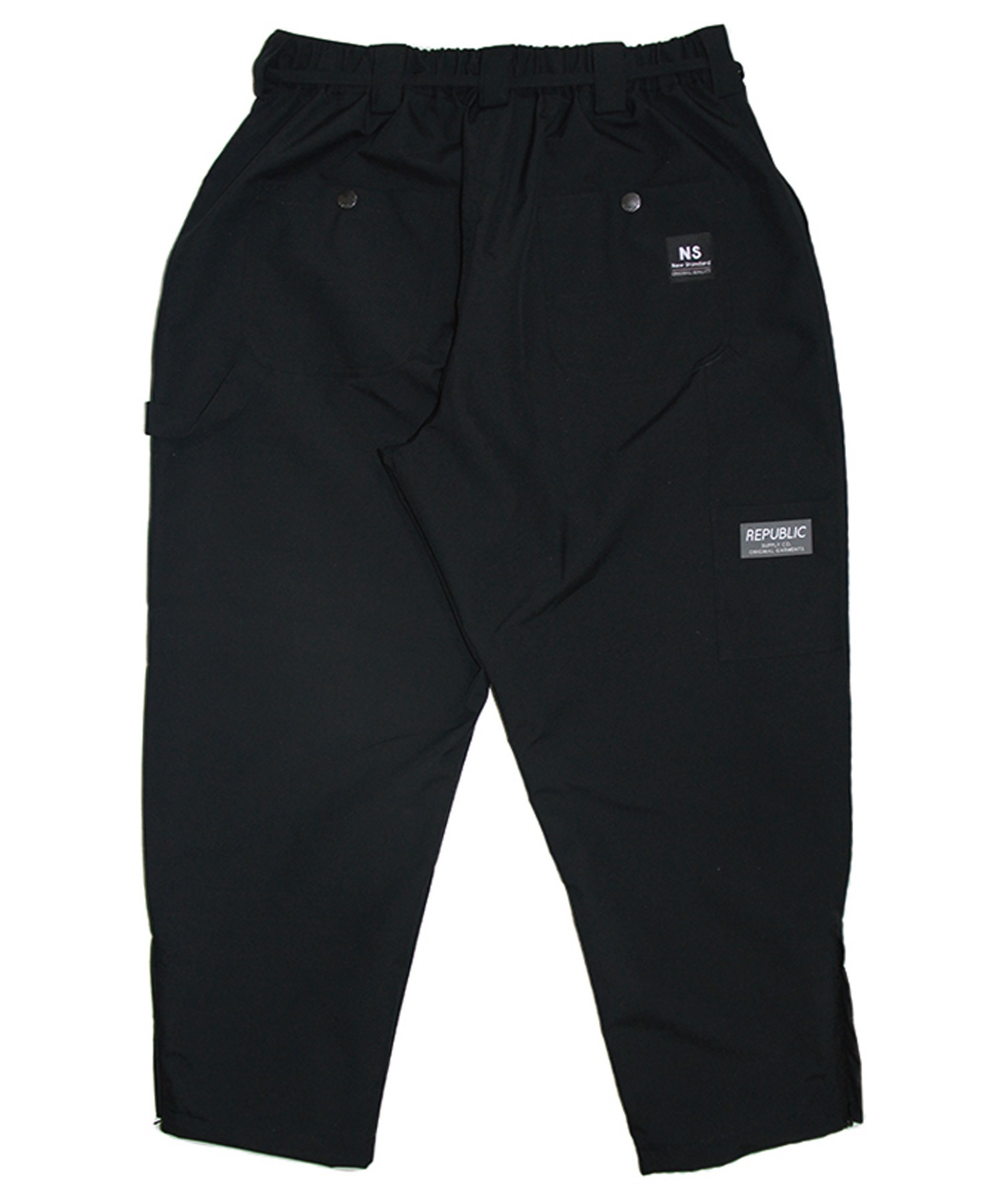 REPUBLIC リパブリック スノーボード ウェア パンツ ユニセックス PT WIDE PAINTER ムラサキスポーツ 24-25モデル LL E9(BLK-S)