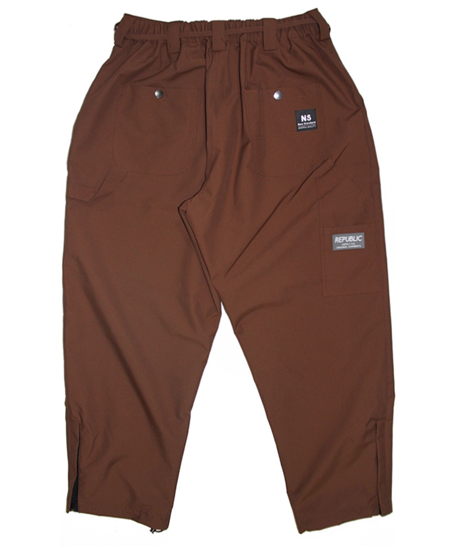 REPUBLIC リパブリック スノーボード ウェア パンツ ユニセックス PT WIDE PAINTER ムラサキスポーツ 24-25モデル LL E9(BLK-S)