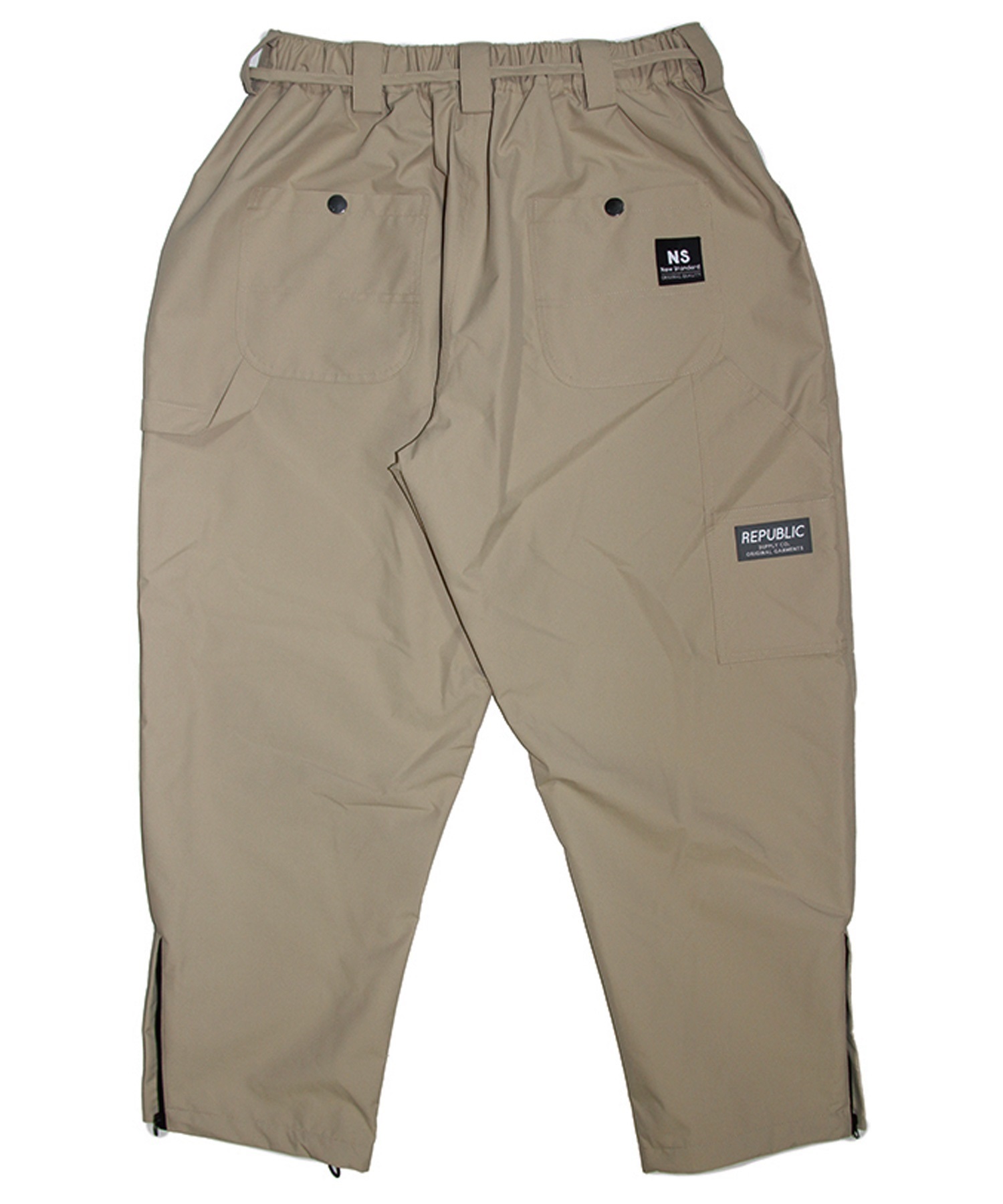 REPUBLIC リパブリック スノーボード ウェア パンツ ユニセックス PT WIDE PAINTER ムラサキスポーツ 24-25モデル LL E9(BLK-S)
