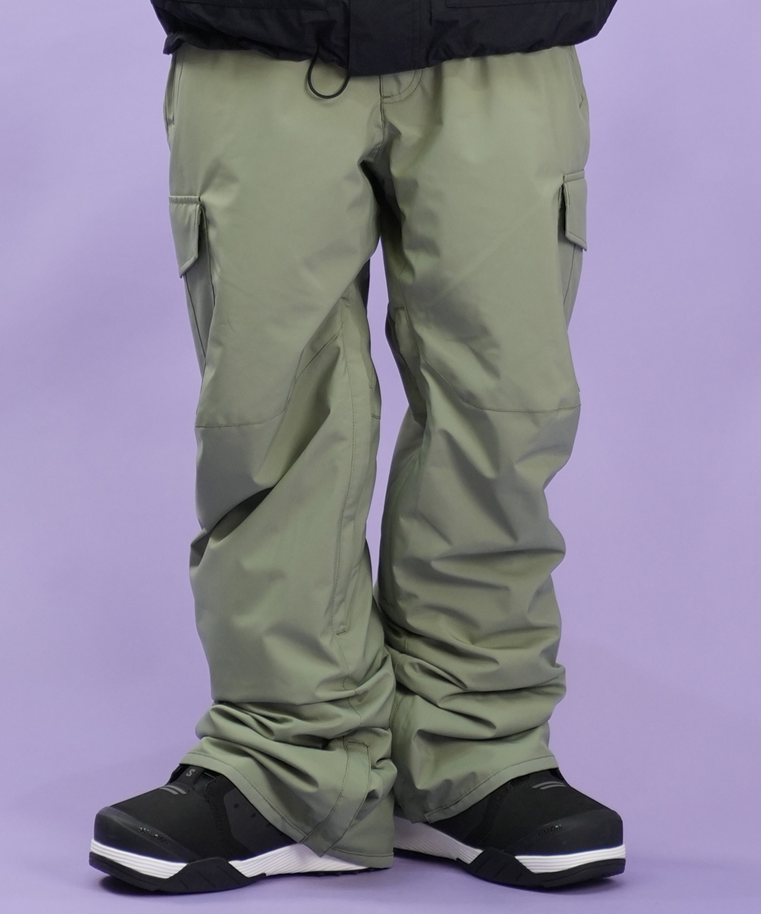 セットアイテム対象  QUIKSILVER クイックシルバー スノーボード ウェア パンツ ユニセックス PORTER GAITER NP PT ムラサキスポーツ 24-25モデル LX H1(KVJ0-S)