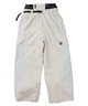 セットアイテム対象  6KNOT シックスノット スノーボード ウェア パンツ レディース PTW BRIGHT PANEL ムラサキスポーツ 24-25モデル LL D19(IVORY-S)