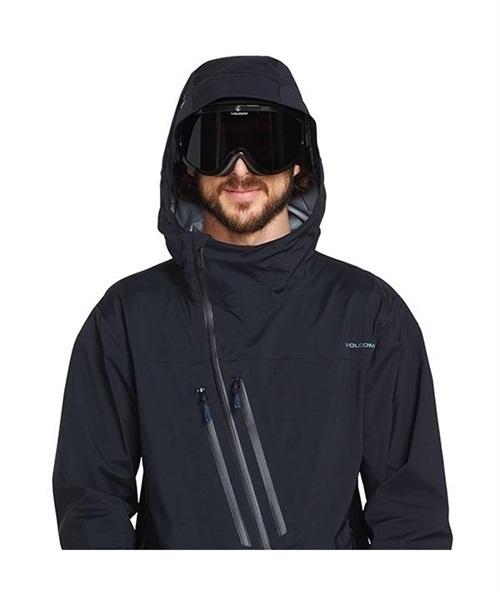 スノーボード ウェア ジャケット ゴアテックス ユニセックス VOLCOM ボルコム JAMIE-GORE-TEX-SUIT 22-23モデル ムラサキスポーツ JJ I7(BLK-S)