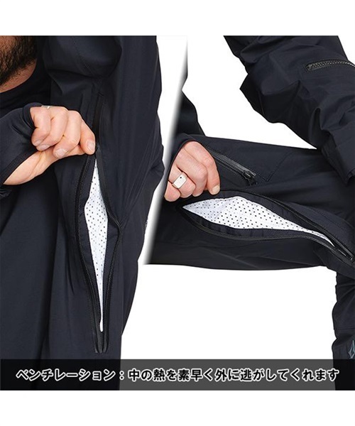 スノーボード ウェア ジャケット ゴアテックス ユニセックス VOLCOM ボルコム JAMIE-GORE-TEX-SUIT 22-23モデル ムラサキスポーツ JJ I7(BLK-S)