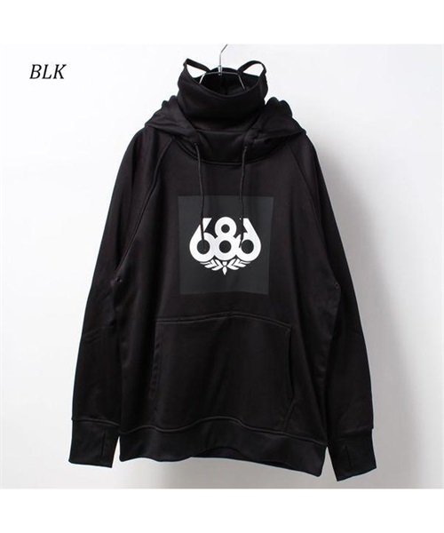 686 シックスエイトシックス BDD FLC PLOV HOOD M1WCST07 メンズ トップス プルオーバー パーカー II K25(BLK-XS)