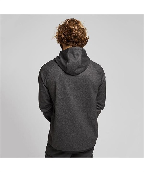 スノーボード インナーウェア BURTON バートン Crown Weatherproof Pullover Fleece 22-24モデル KK F30(True-Black-Heather-XS)