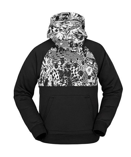 スノーボード インナーウェア パーカー ユニセックス VOLCOM ボルコム HYDRO RIDING HOODIE 22-23モデル ムラサキスポーツ JJ I29(BWH-XS)