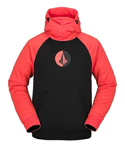 スノーボード インナーウェア パーカー ユニセックス VOLCOM ボルコム HYDRO RIDING HOODIE 22-23モデル ムラサキスポーツ JJ I29(BLK-XS)