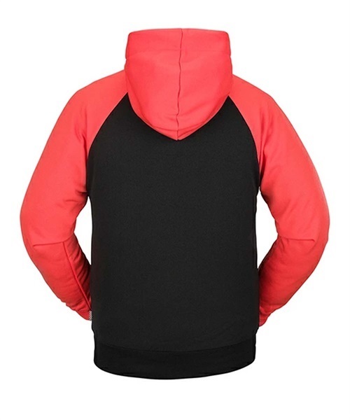 スノーボード インナーウェア パーカー ユニセックス VOLCOM ボルコム HYDRO RIDING HOODIE 22-23モデル ムラサキスポーツ JJ I29(BLK-XS)