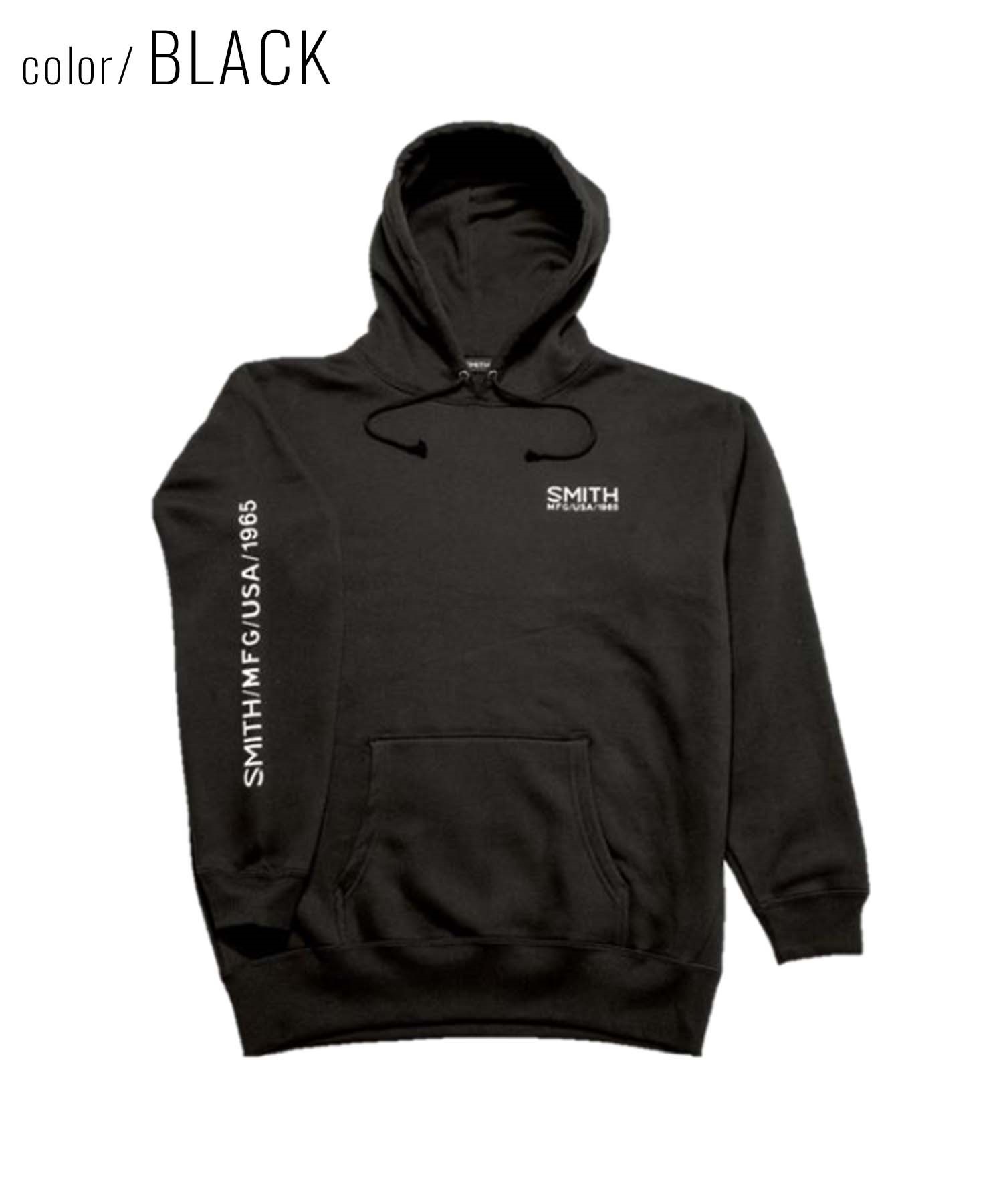 スノーボード インナーウェア SMITH スミス ISSUE-HOODIE 22-24モデル ムラサキスポーツ KK F30(BLACK-S)