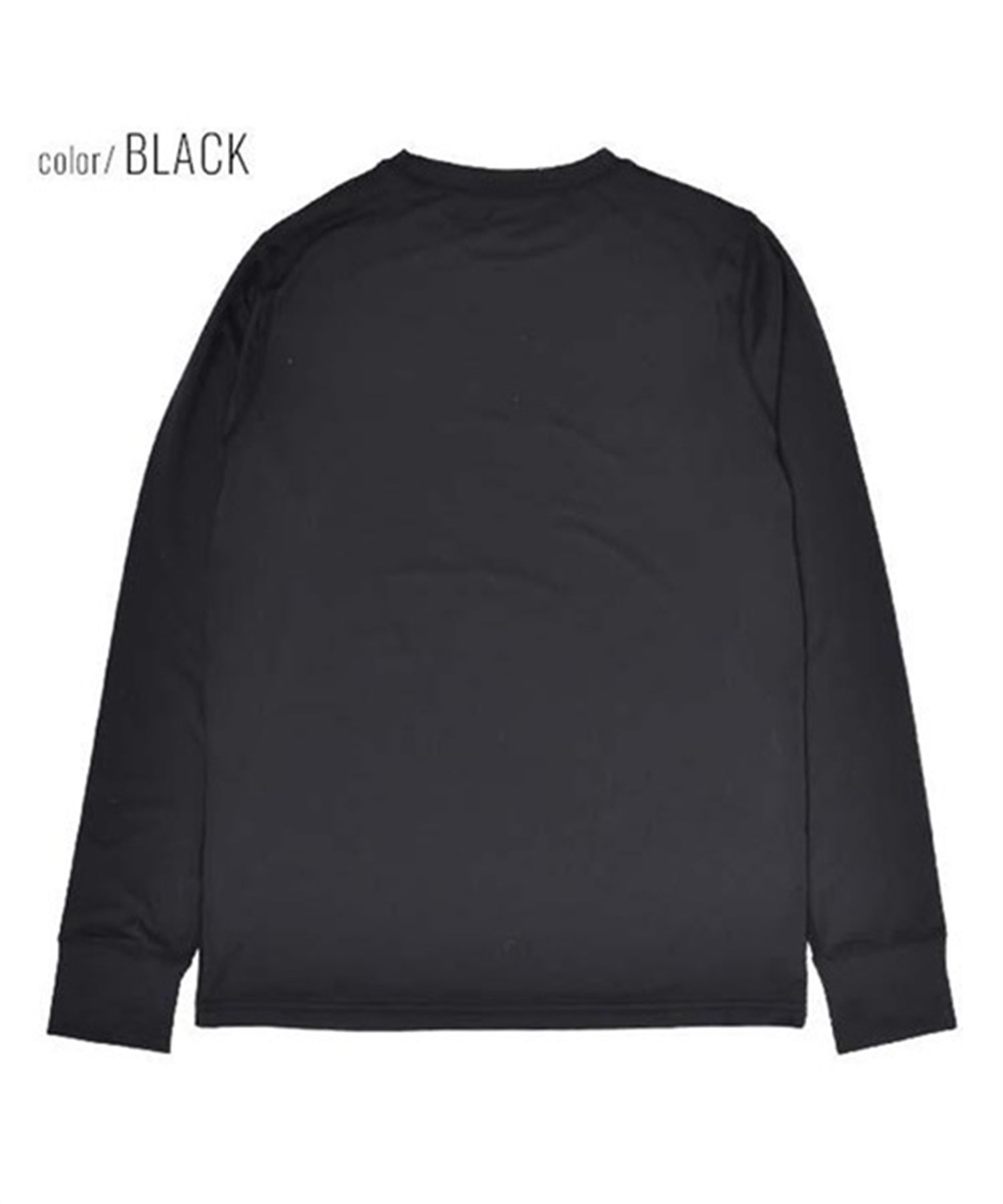 スノーボード インナーウェア THREE WEATHER スリーウェザー BASE LAYER SLEEVE T TW-BLT102 22-23モデル メンズ JJ L26(BLACK-M)