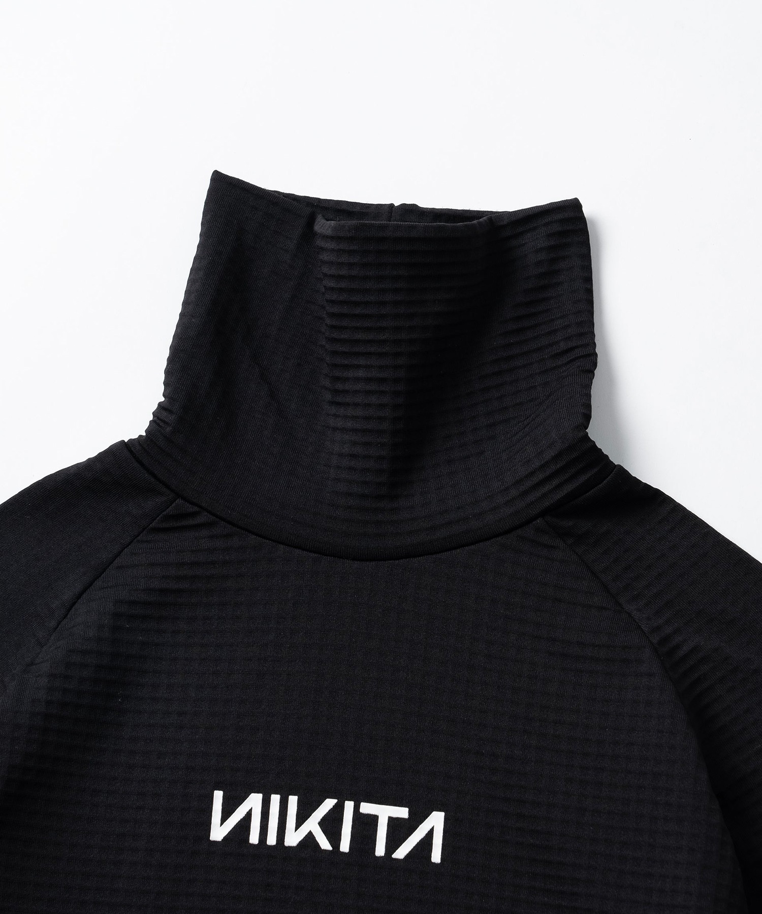 スノーボード ウェア インナー レディース NIKITA ニキータ HIGH NECK INNER ムラサキスポーツ 23-24モデル KK K4(BLACK-M)