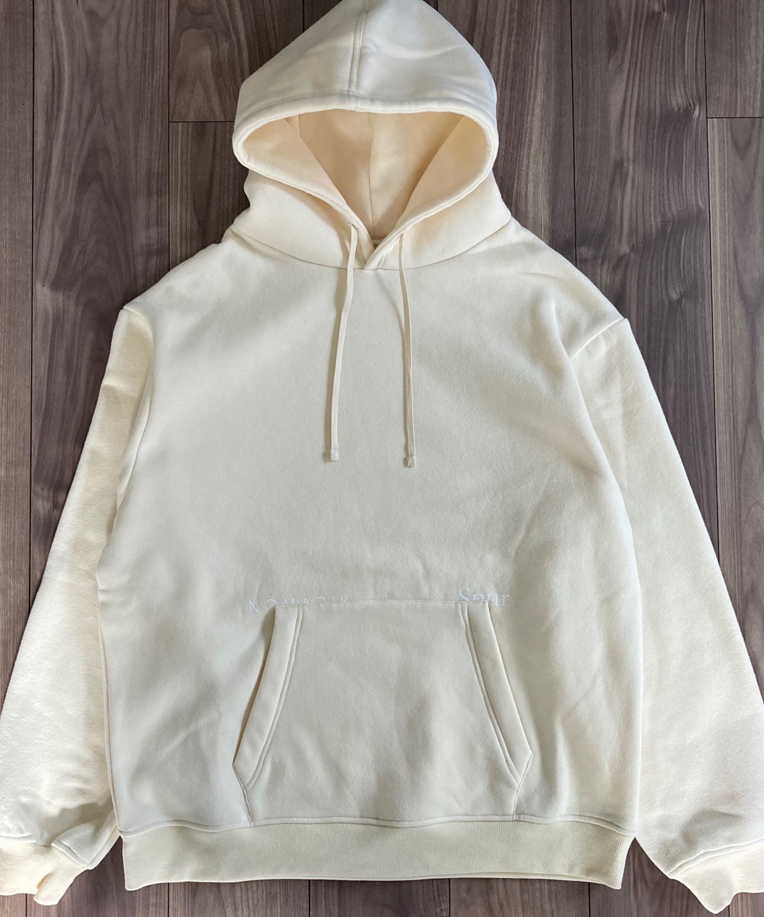 NOMADIK ノマディック スノーボード ウェア インナー パーカー ユニセックス SPUR HOODIE 72323505 23-24モデル KK H31(CREAM-M)