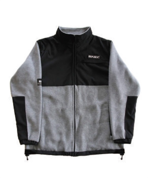 スノーボード インナーウェア REPUBLIC リパブリック R.P.M CREW FLEECE JACKET フリース 23-24モデル ムラサキスポーツ KK G29(Olive-S)