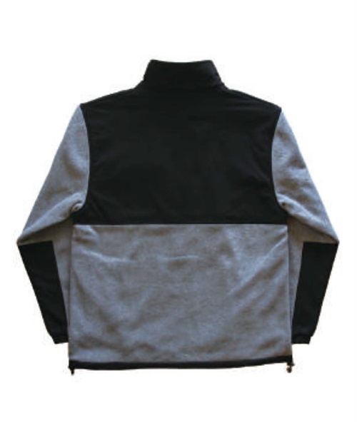 スノーボード インナーウェア REPUBLIC リパブリック R.P.M CREW FLEECE JACKET フリース 23-24モデル ムラサキスポーツ KK G29(Black-S)