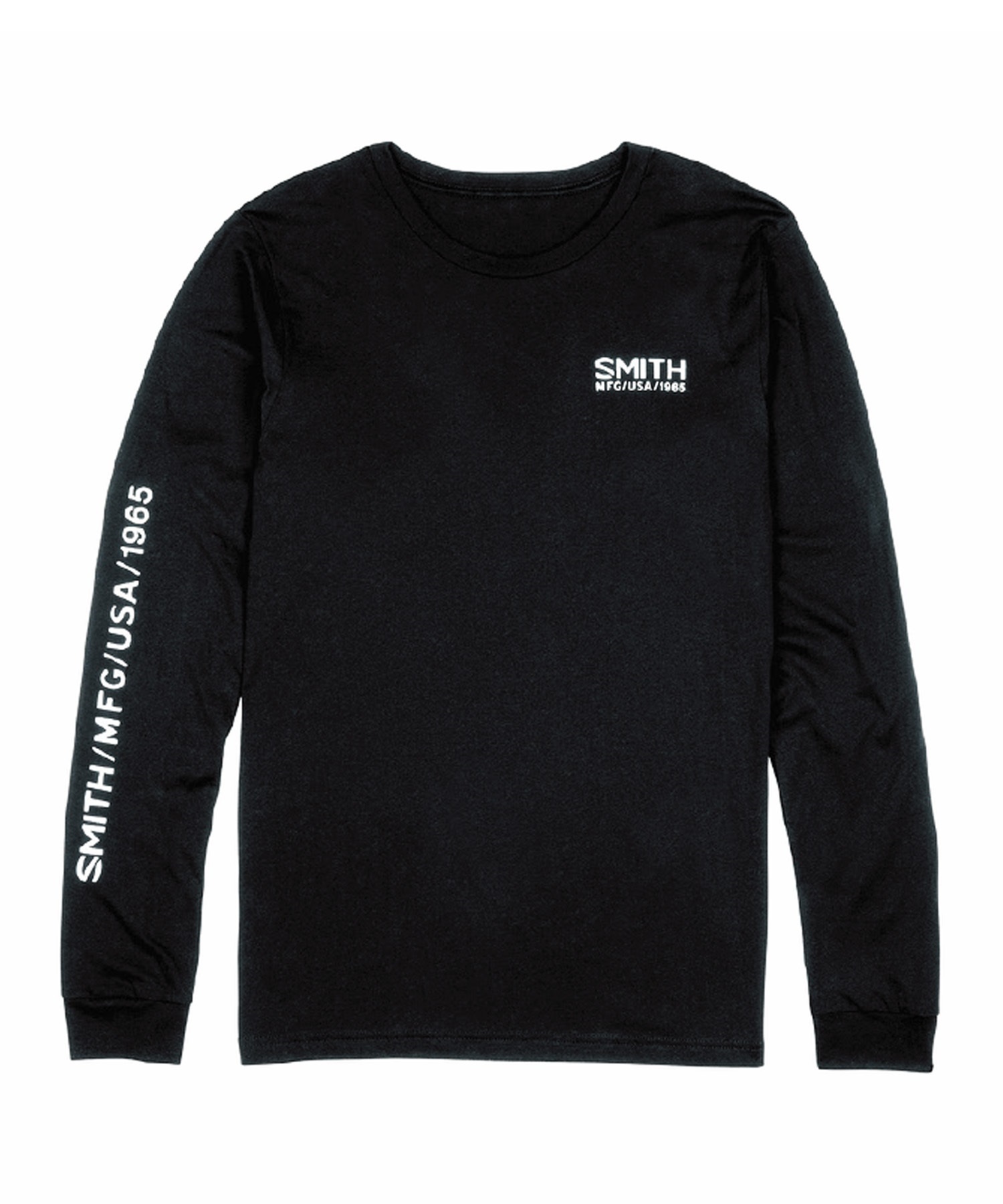 スノーボード ウェア インナーウェア インナー ユニセックス SMITH スミス ISSUE LONG SLEEVE 長袖 Tシャツ ロンT 23-24モデル ムラサキスポーツ KK K15(WHITE-S)