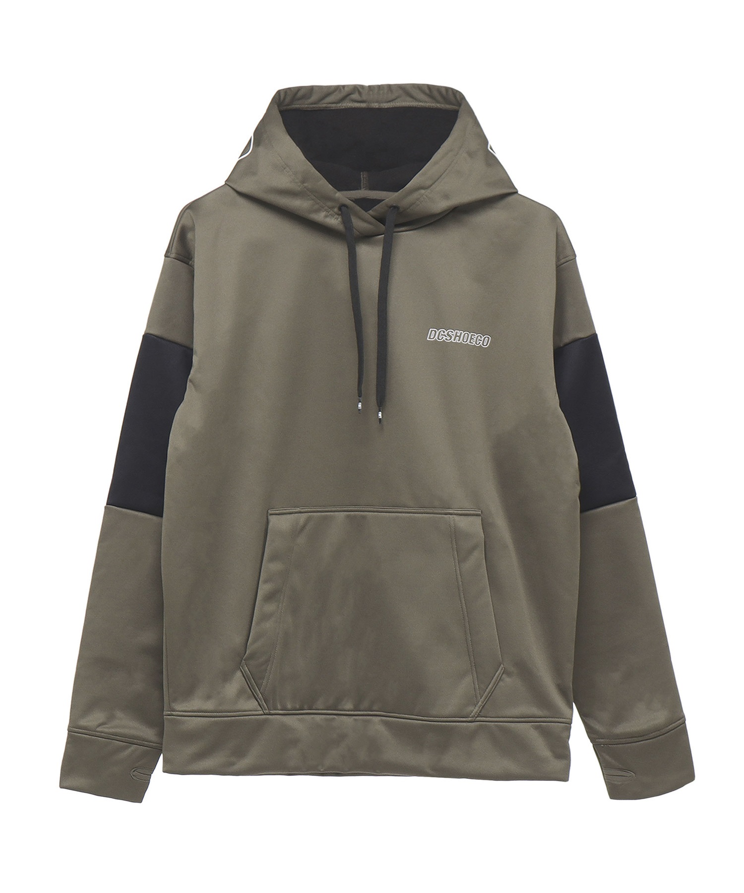 スノーボード ウェア インナー ユニセックス DC ディーシー IN DPO233904 HOODIE 23-24モデル ムラサキスポーツ KX J13(BLK-S)